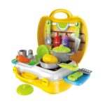 Luxury Kitchen Set Cooking Toy with Briefcase and Accessories