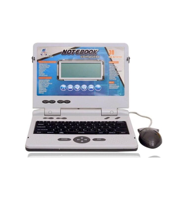 Shopbefikar Educational Laptop: Fun Learning Toy with 30 Activities (Ages 3+)