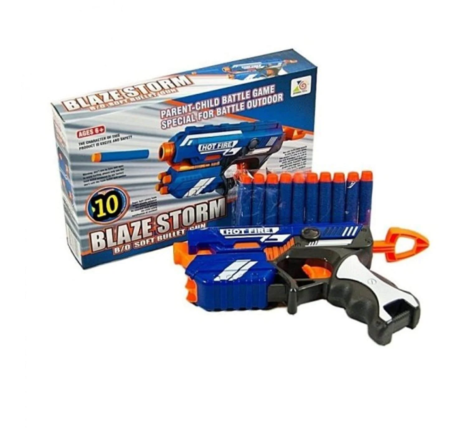 Foam Blaster Blaze Storm Gun Toy - Image 3