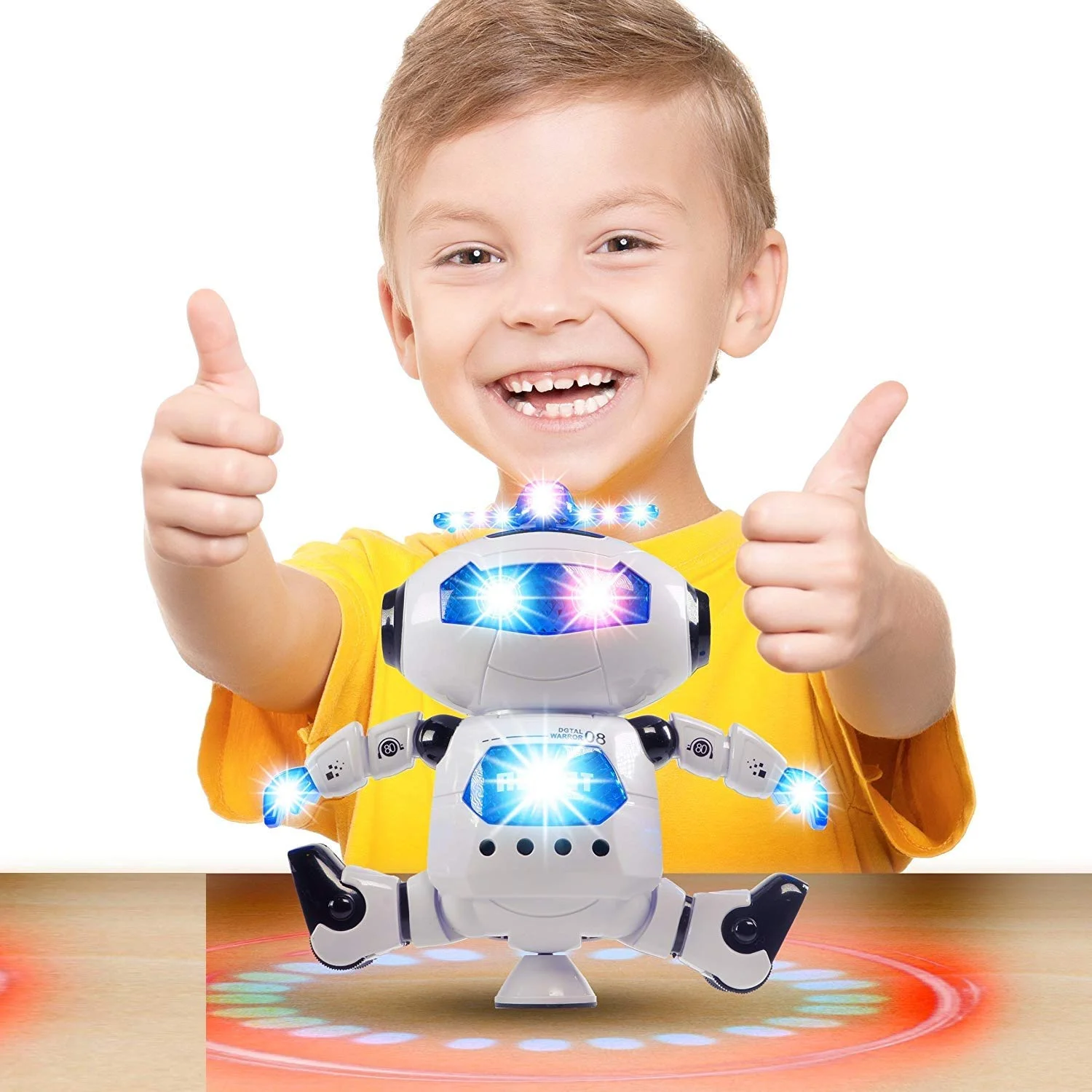 Dancing Robot Toy for Kids with Lights, Music & 360° Action - Image 6