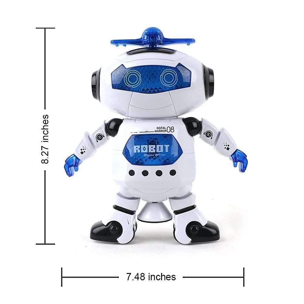 Dancing Robot Toy for Kids with Lights, Music & 360° Action - Image 4