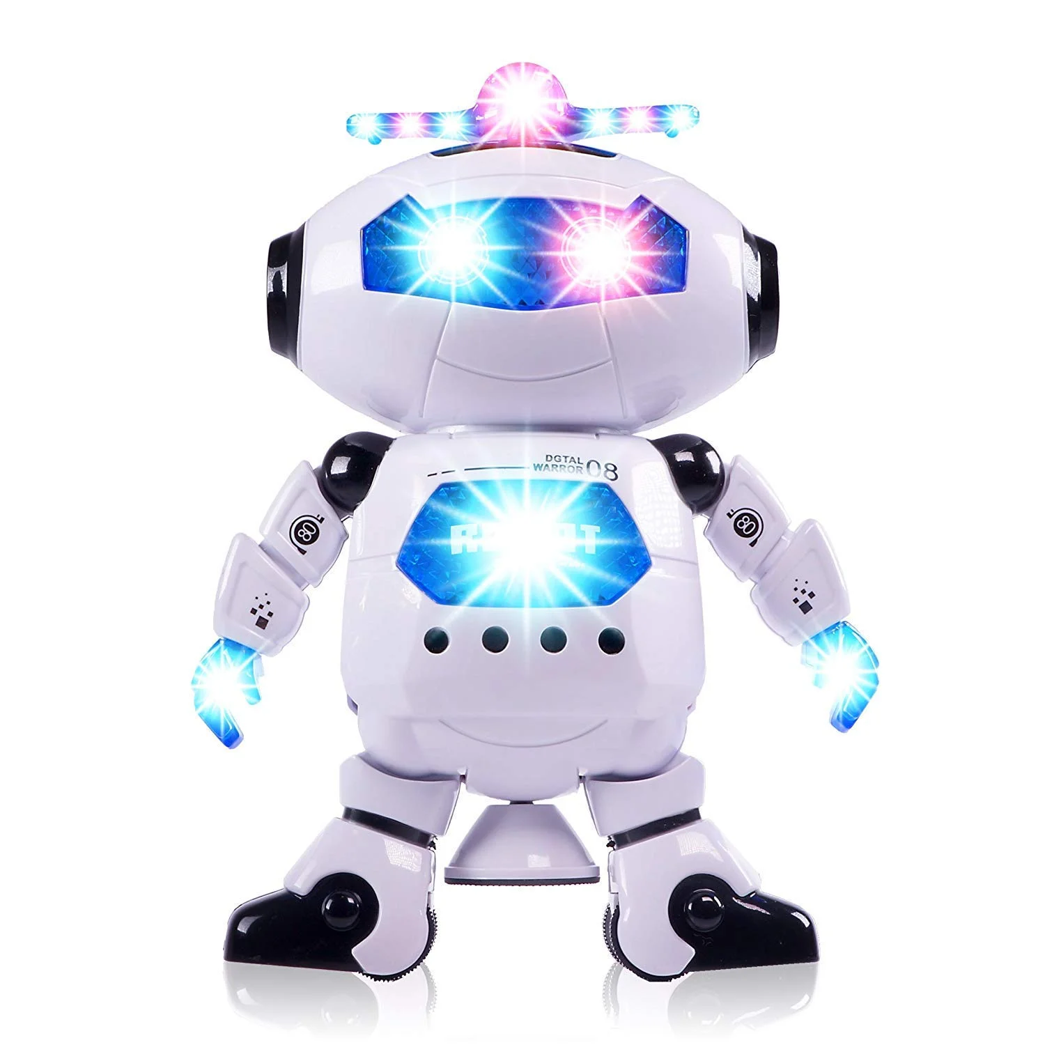Dancing Robot Toy for Kids with Lights, Music & 360° Action - Image 3