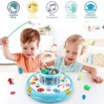 Big Size Fish Catching Toy: 26 Fish, 4 Pods With Music & Lights - Image 9