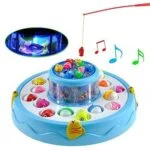 Big Size Fish Catching Toy: 26 Fish, 4 Pods With Music & Lights - Image 2