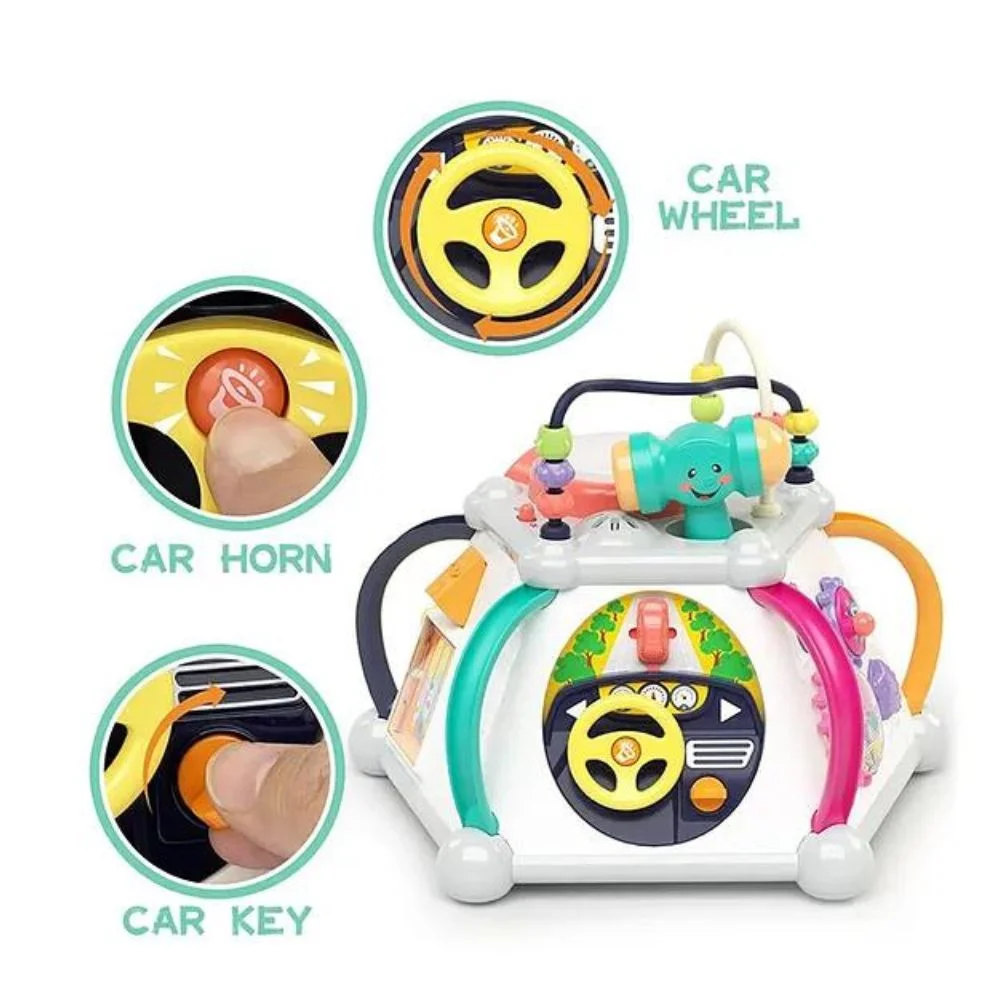Hola 15-in-1 Discover Activity Cube: Interactive Toy for Toddlers (Age 18M+) - Image 4