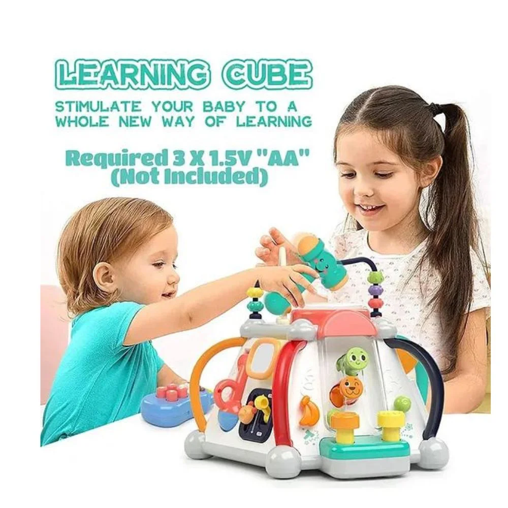 Hola 15-in-1 Discover Activity Cube: Interactive Toy for Toddlers (Age 18M+) - Image 7