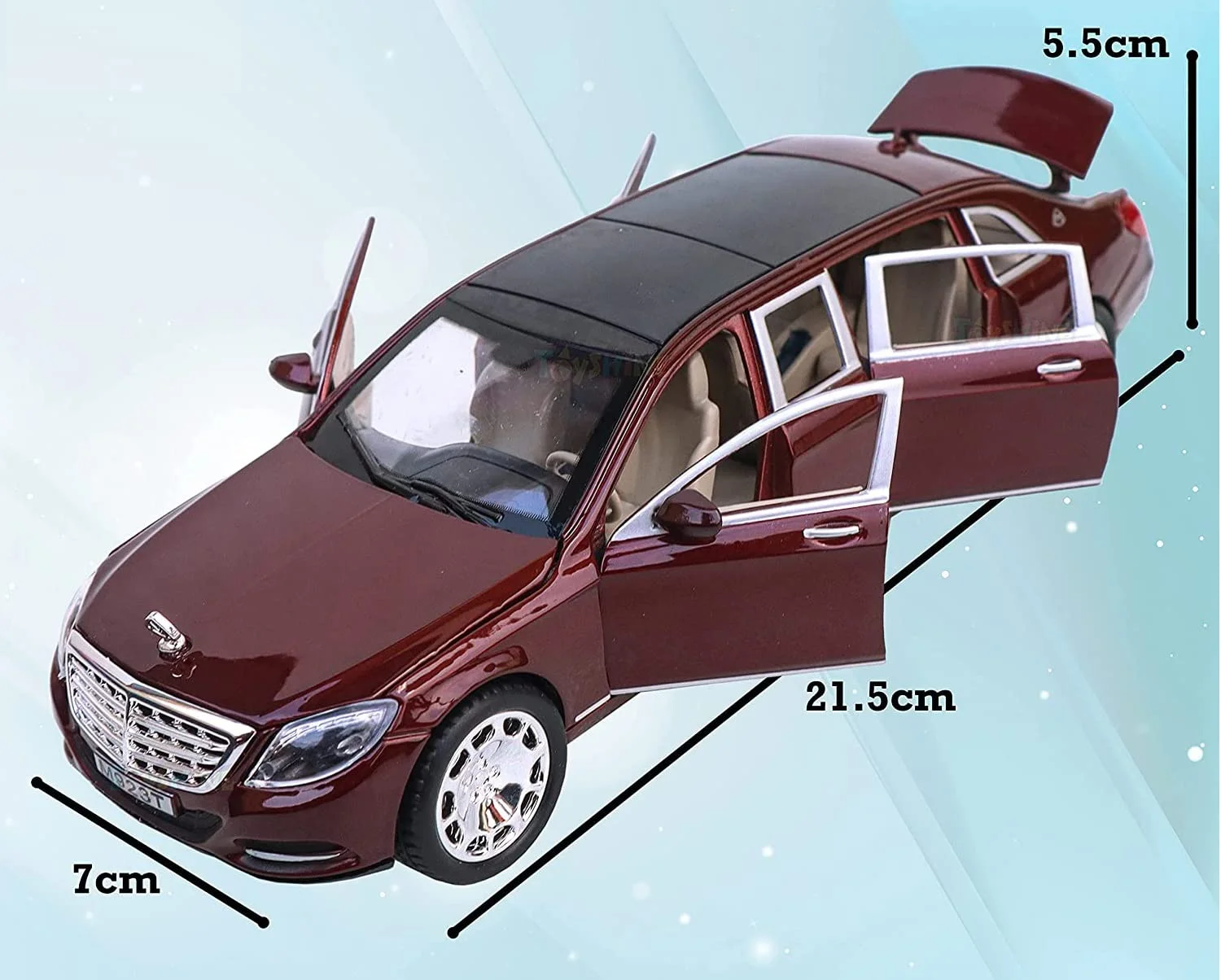 Ultimate Maybach Metal Die Cast Toy Car - Image 3