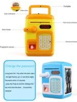 Minions Printed Smart Electronic Money Bank for Kids - Image 4