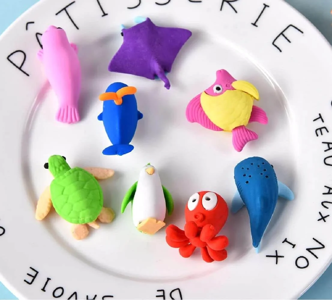 Quirky Ocean Park Erasers - Image 3