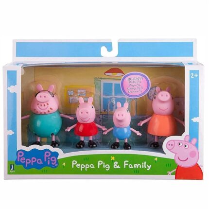 Peppa Pals for Playtime! Shopbefikar's Peppa Pig Family Set (4 Figures!)