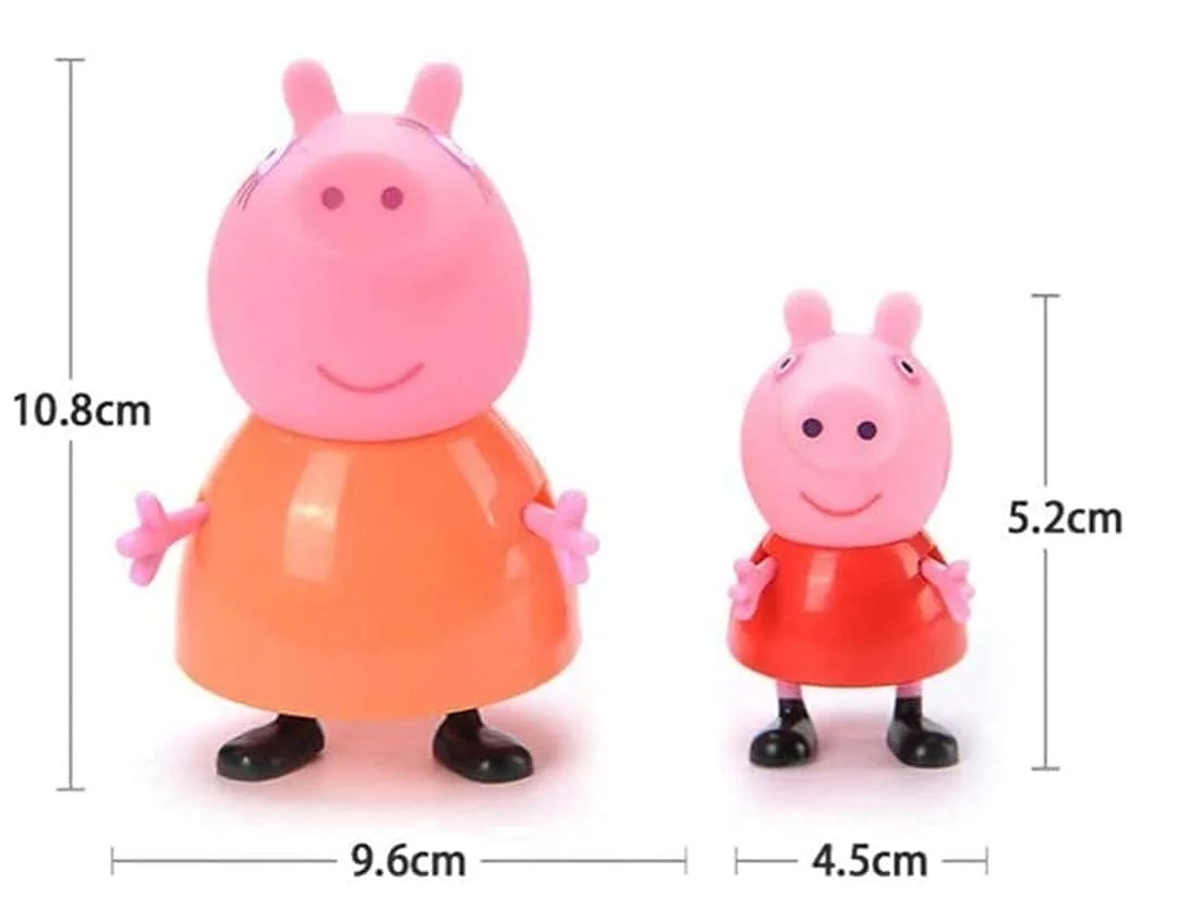 Peppa Pig Family Pretend Play Set of 4 - Image 6