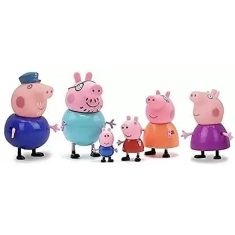 Pig Family Toy Set of 6 - Image 2