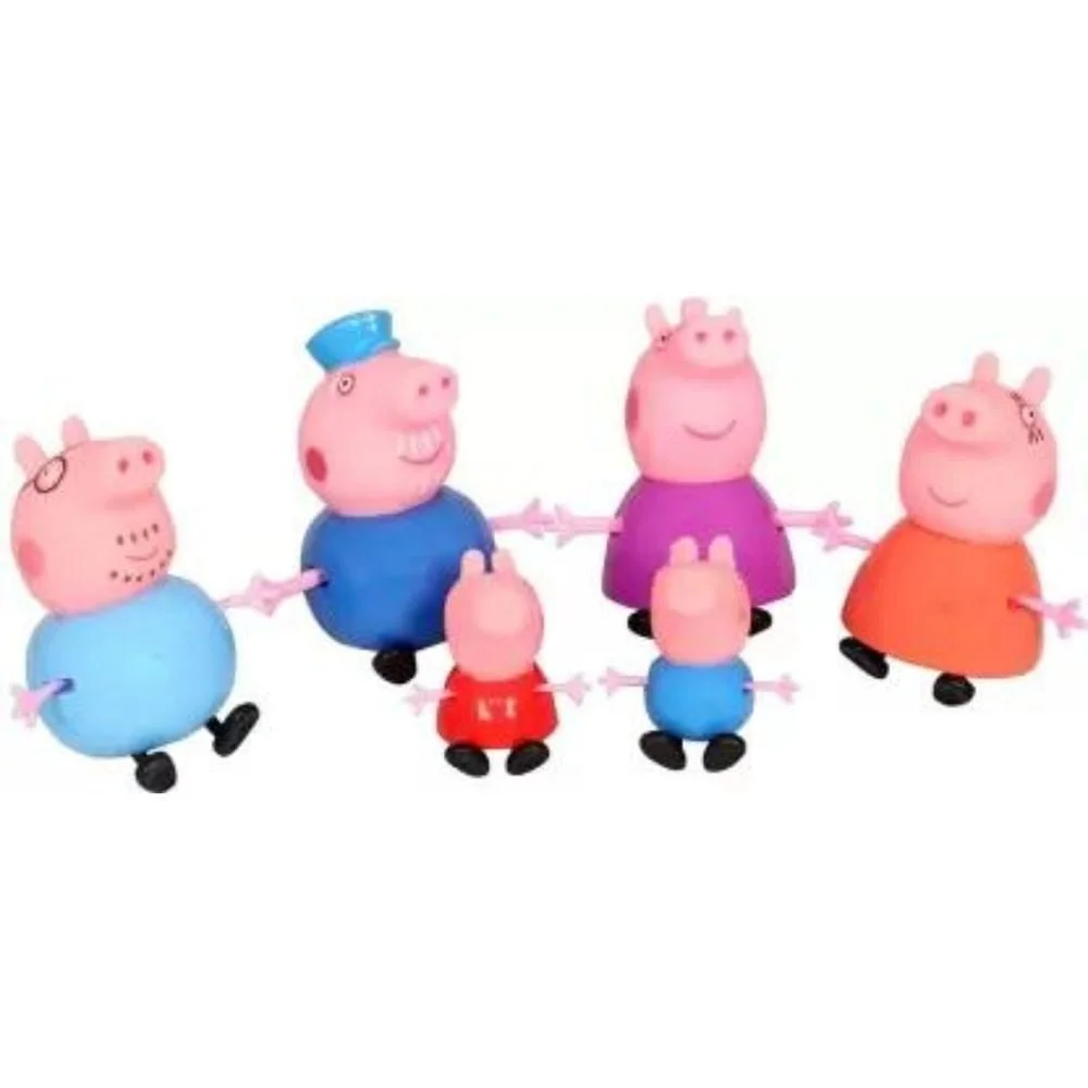 Pig Family Toy Set of 6 - Image 3