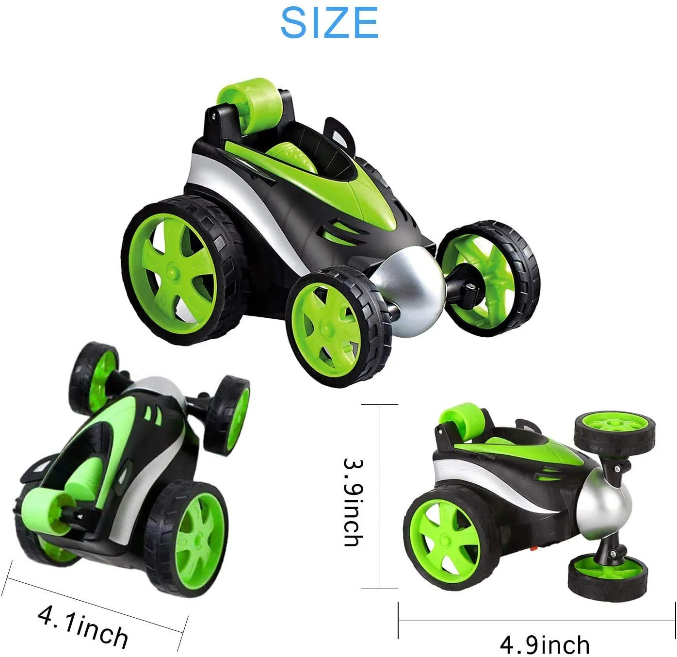 RC Stunt Car – 360° Spins, Flips & Double-Sided Driving | USB Rechargeable | High-Speed Remote Control Toy for Kids - Image 3