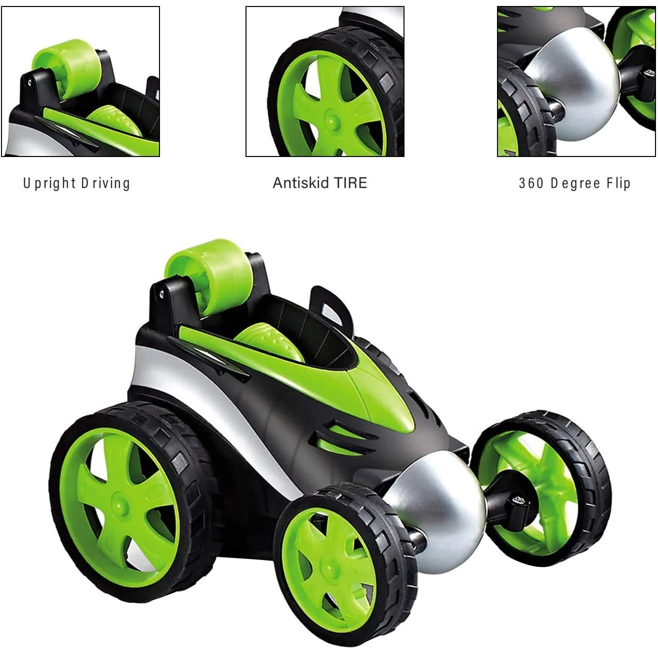 RC Stunt Car – 360° Spins, Flips & Double-Sided Driving | USB Rechargeable | High-Speed Remote Control Toy for Kids - Image 6