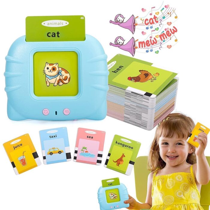 Learn & Play with Talking Flashcards! Shopbefikar Educational Toy for Kids 2-6