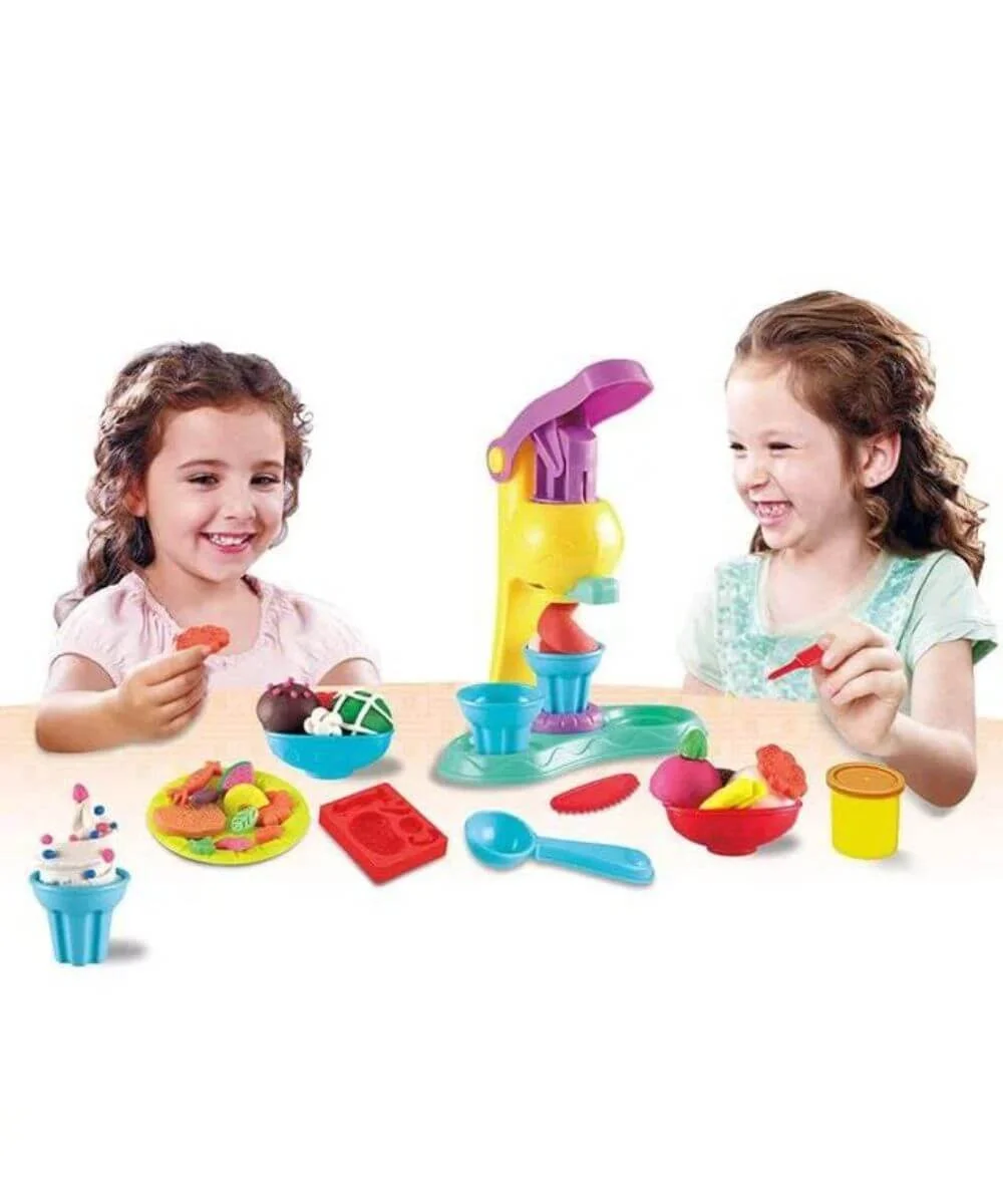DIY Ice Cream maker Clay Play Set Toy - Image 1