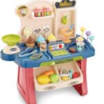 Home supermarket set pretend play set