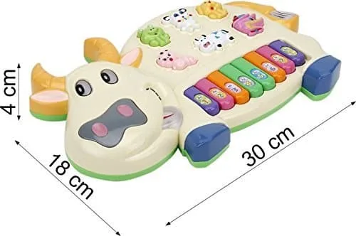 Baby Cow Musical Piano with Animal Sounds - Image 7
