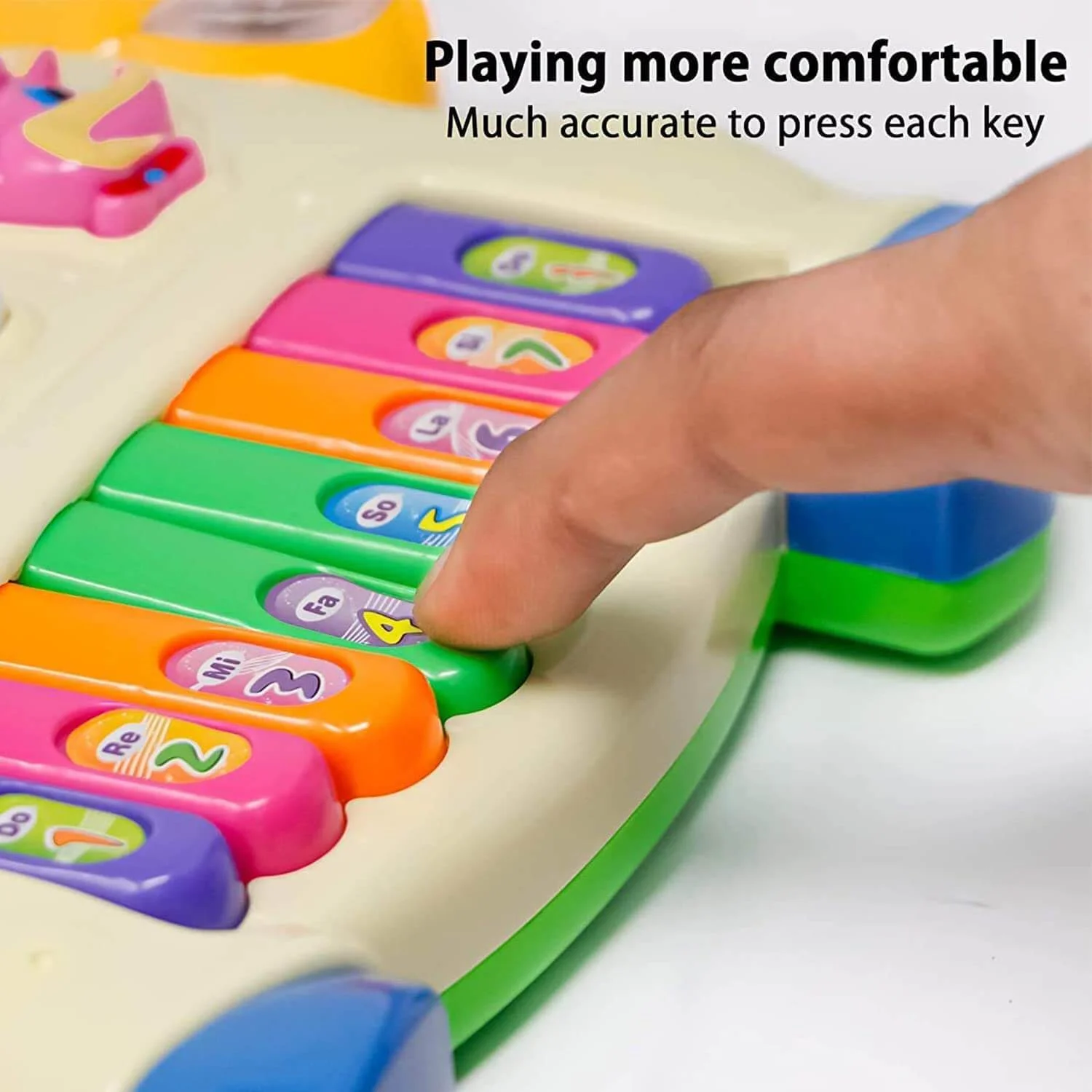 Baby Cow Musical Piano with Animal Sounds - Image 2