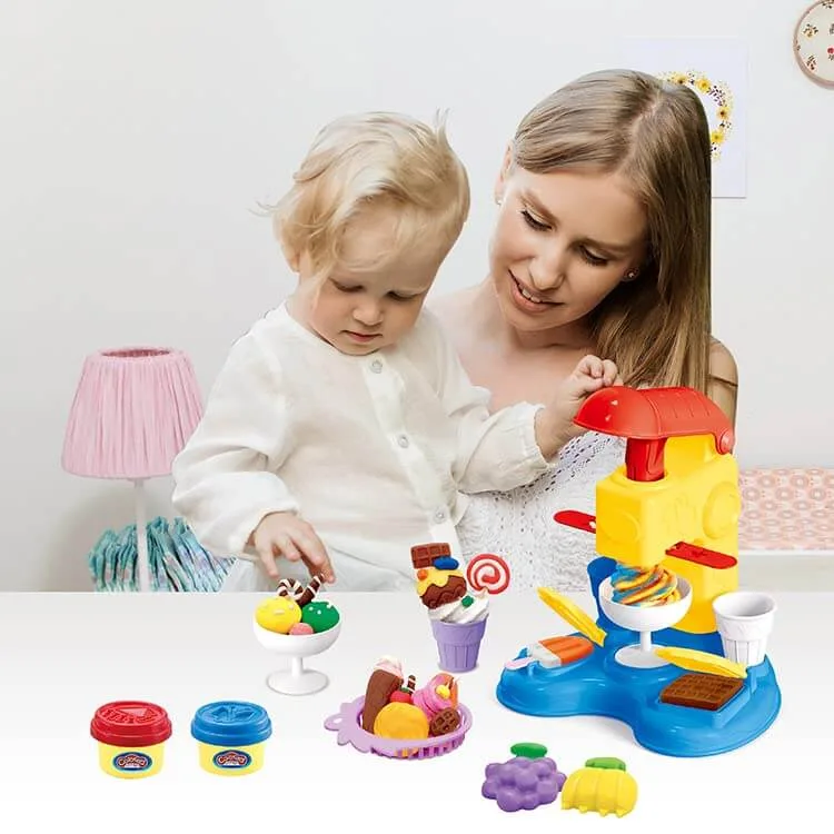 DIY Ice Cream maker Clay Play Set Toy - Image 7