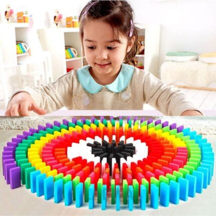 domino blocks 120 pcs set