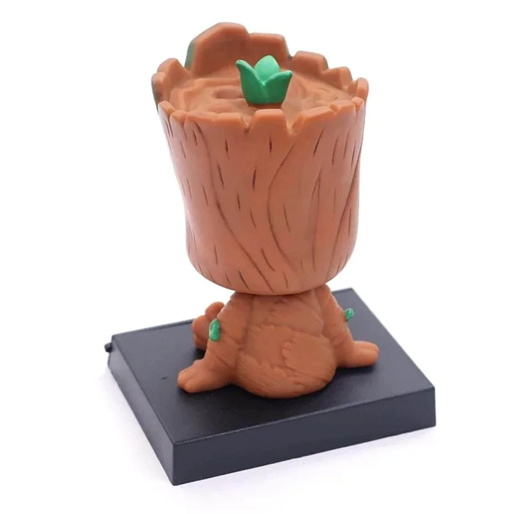 Groot Bobblehead Action Figure with Phone Stand - Image 2