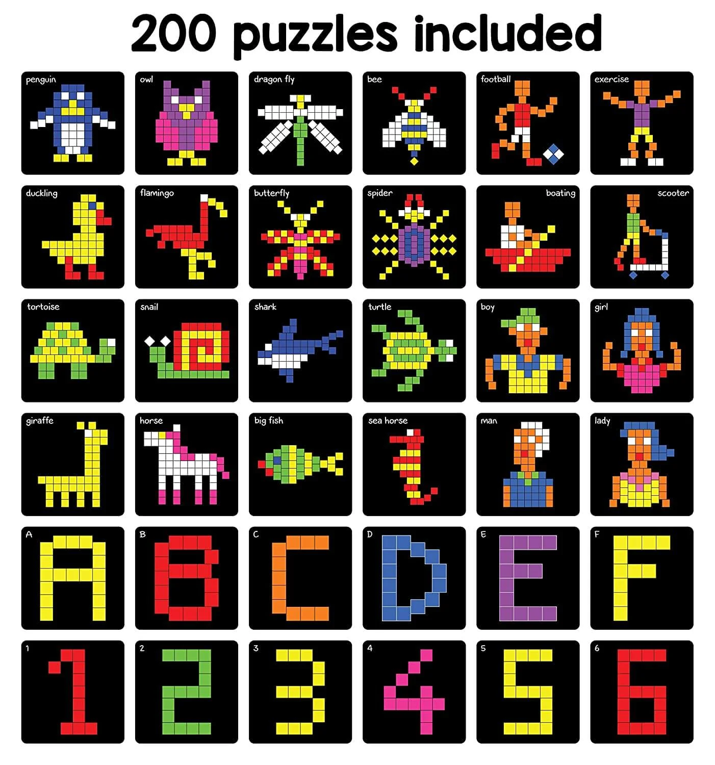 Play Panda Magnetic Puzzles Squares - Image 4