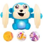 Voice Control Dancing Monkey Toy – Spinning, Rolling & Musical Fun for Kids