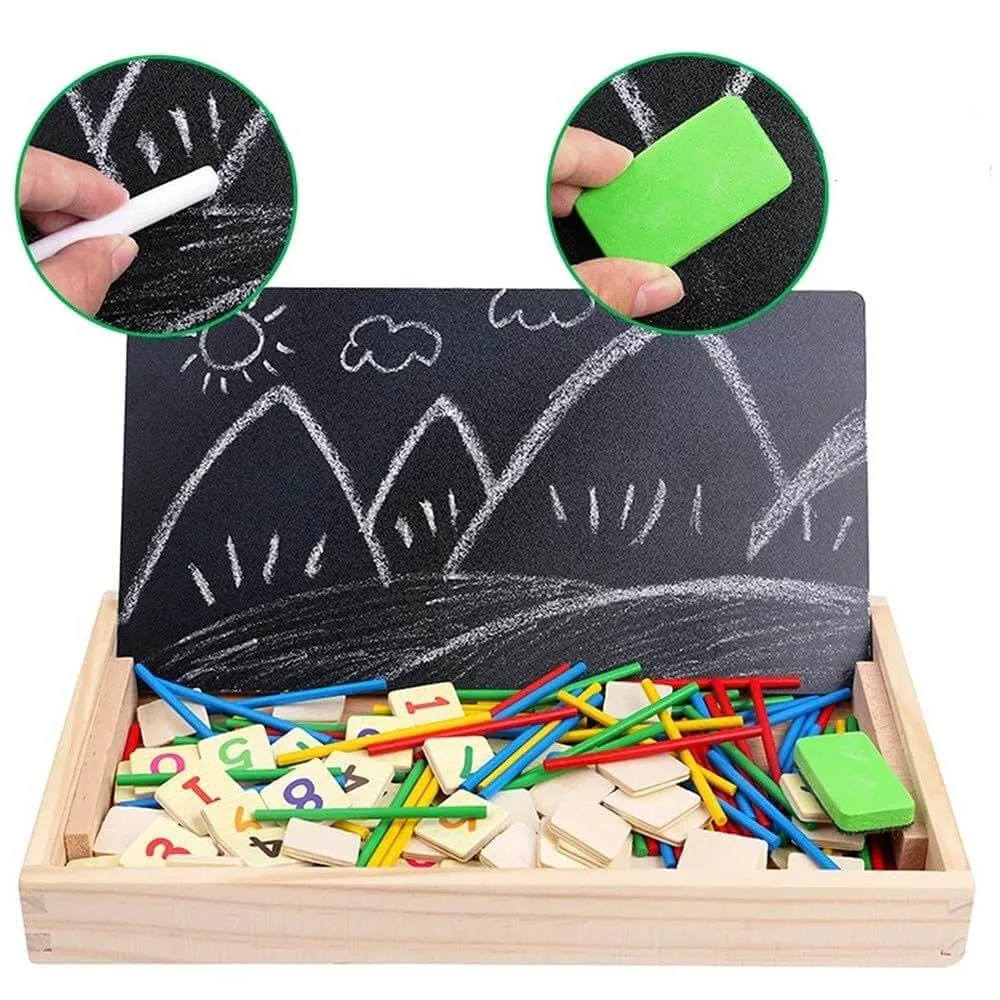 Multi-Functional Wooden Maths Box | Learning Toys - Image 4