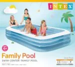 Intex 10 Feet Inflatable Swimming Pool | 120" x 72" x 22" Family Pool | Kids & Adults Outdoor Summer Pool - Image 3
