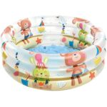 Inflatable 3 Rings Baby BathTub