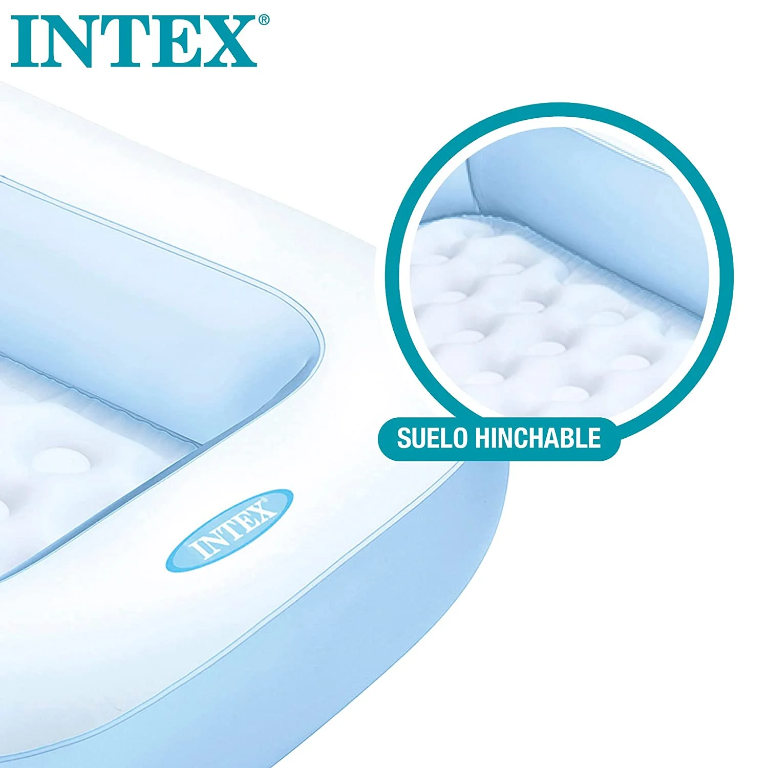 Intex Inflatable Rectangular Pool for Kids & Adults (5.6feet) - Image 3
