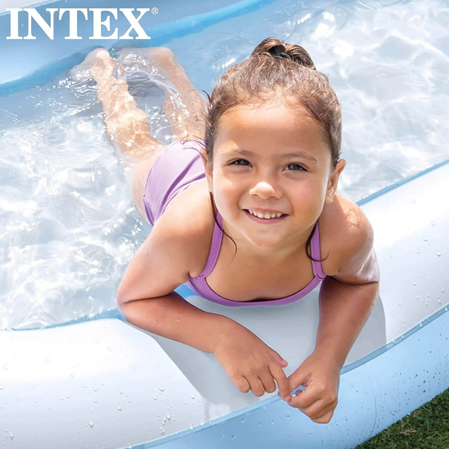 Intex Inflatable Rectangular Pool for Kids & Adults (5.6feet) - Image 4