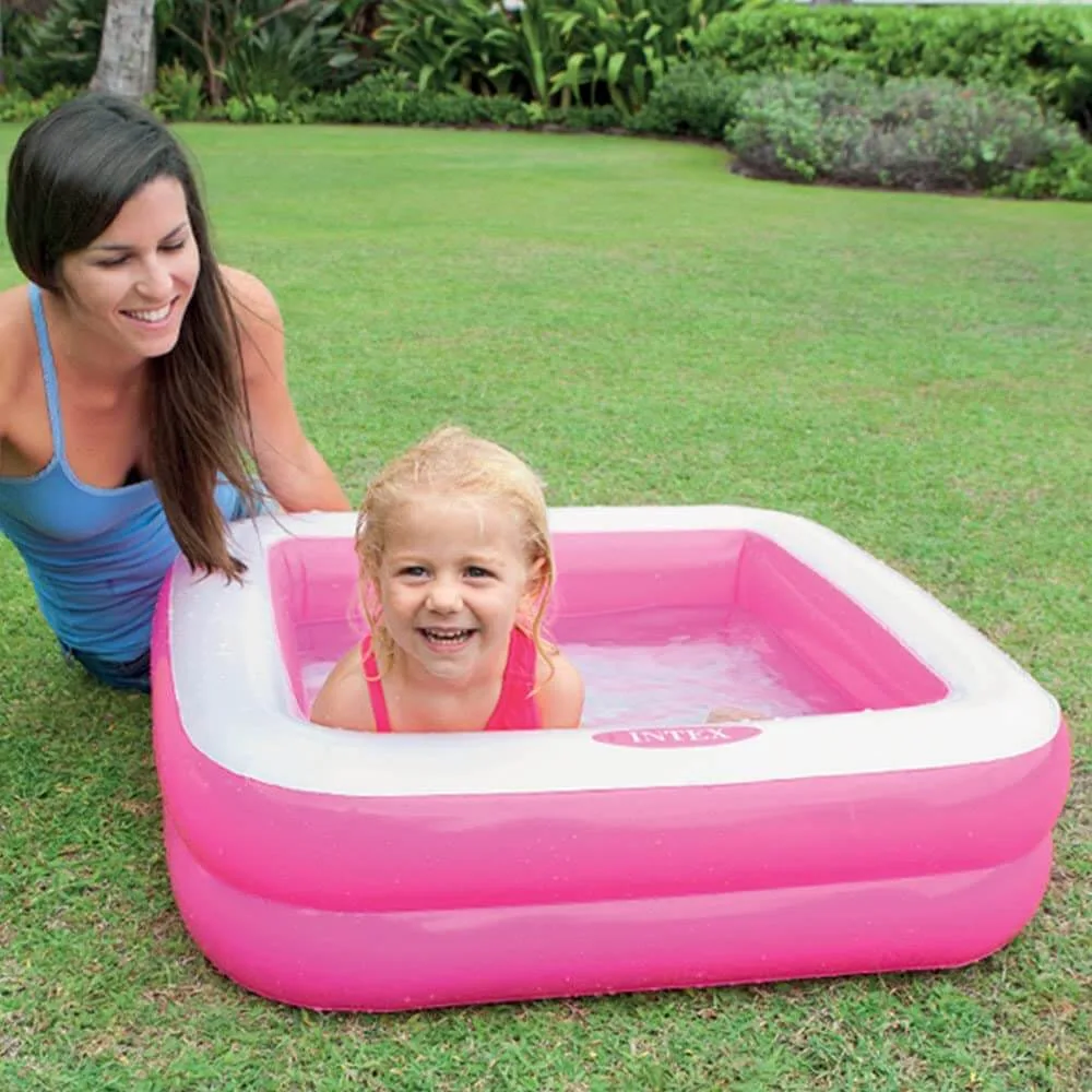 Intex Inflatable Play Box Pool (Multicolor) - Image 4