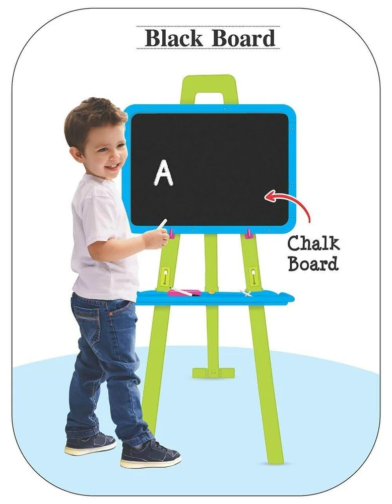 Magnetic Writing Easel Board for Kids: 8 Activities in One - Image 2