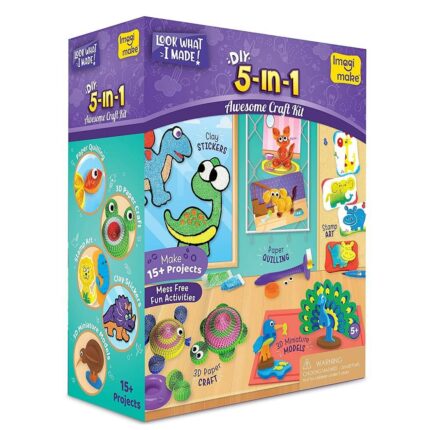 5 in 1 craft activity kit for kids