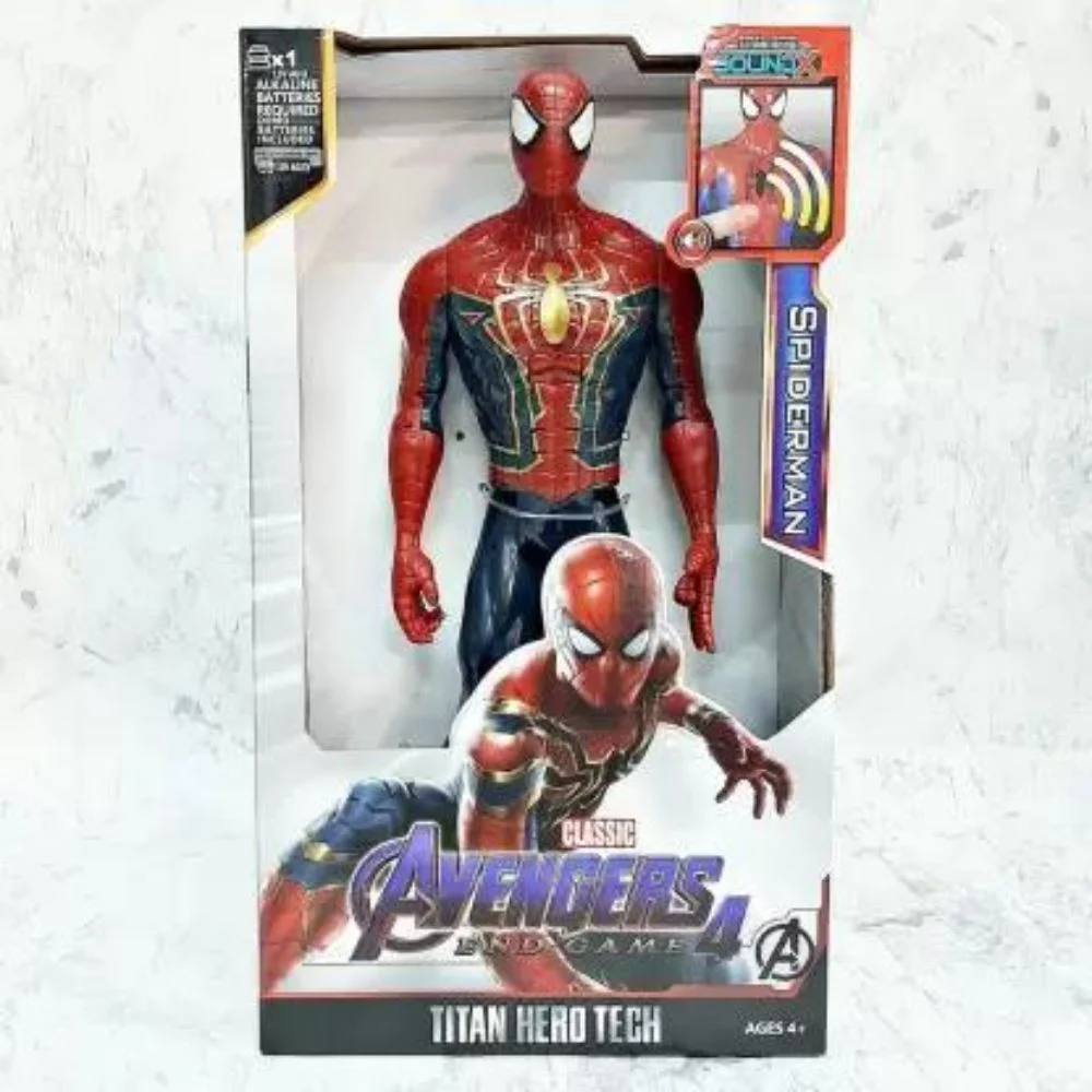 Spider-Man Action Figure | Light & Sound Effects | Premium Superhero Figure | Kids & Collector Choice - Image 3
