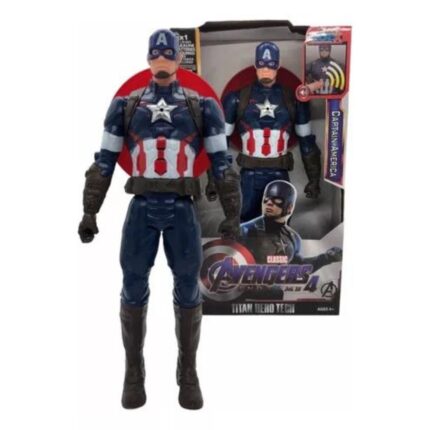 Captain America Action Figure: 12-Inch Scale with light and sound