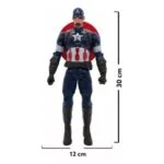 Captain America Action Figure: 12-Inch Scale | Light & Sound - Image 4