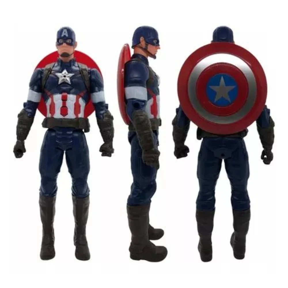 Captain America Action Figure: 12-Inch Scale | Light & Sound - Image 2
