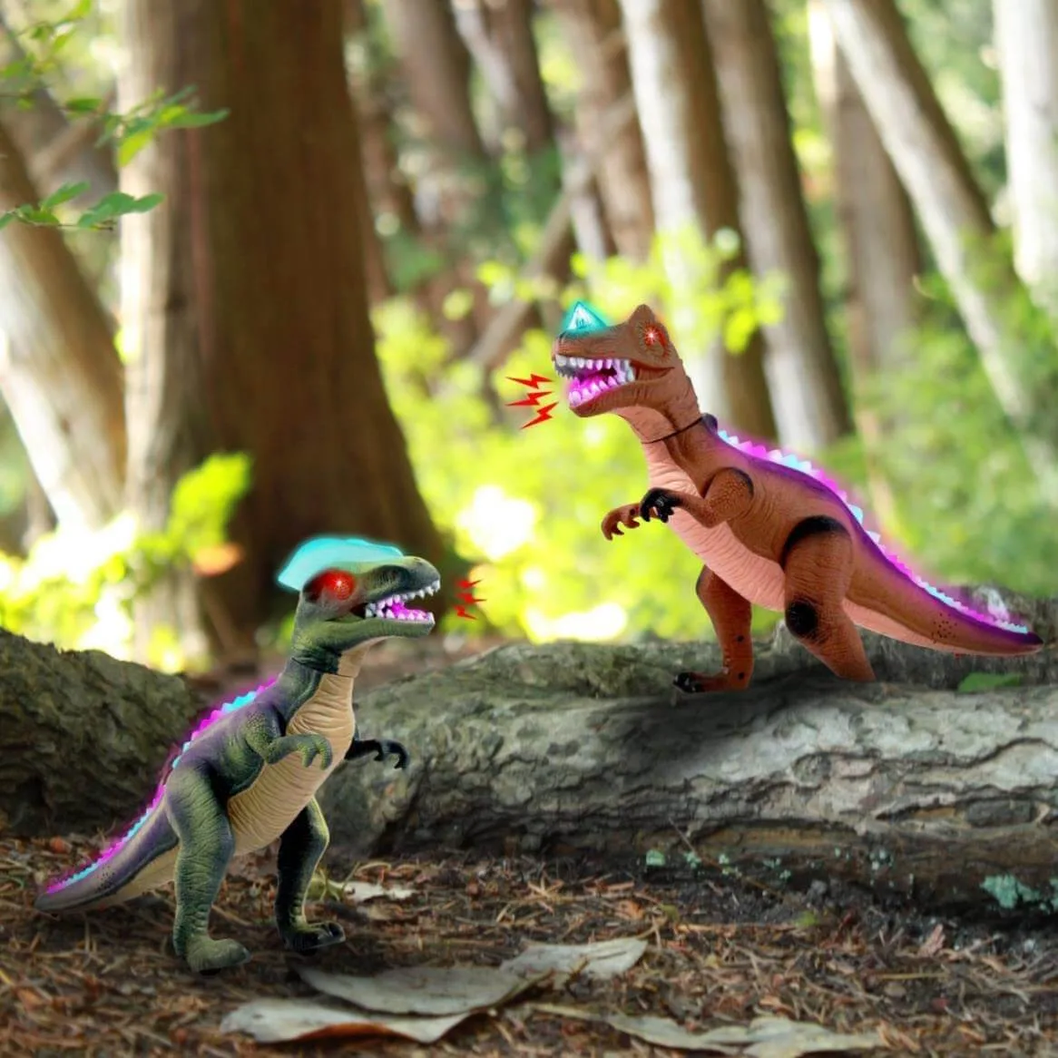 Remote Control Dino Dragon: Walk, Roar, Light Up the Jurassic Era! - Image 3
