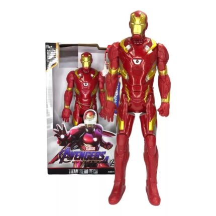 Iron Man Action Figure: 12-Inch Scale, Lights & Sounds