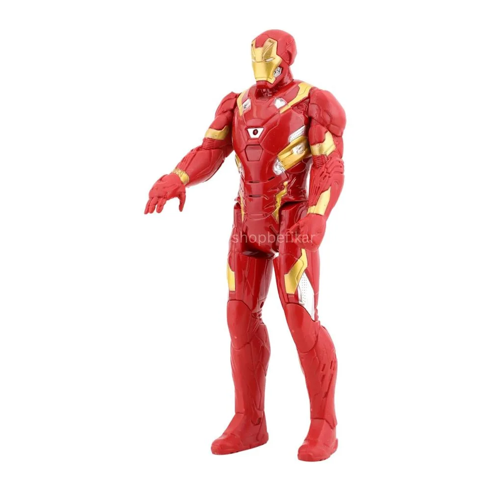 Iron Man Action Figure | 30 cm Collectible Figure with Light & Sound | Fine Detailing - Image 5
