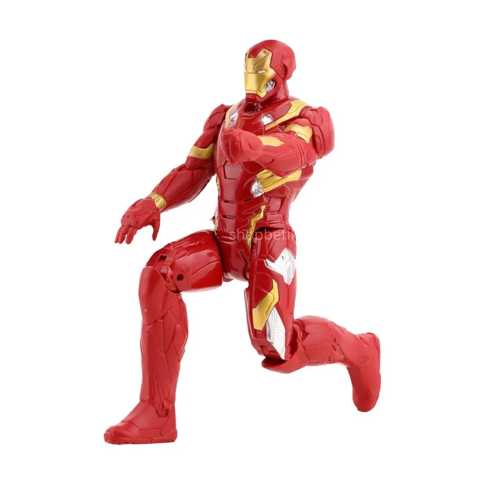 Iron Man Action Figure | 30 cm Collectible Figure with Light & Sound | Fine Detailing - Image 4