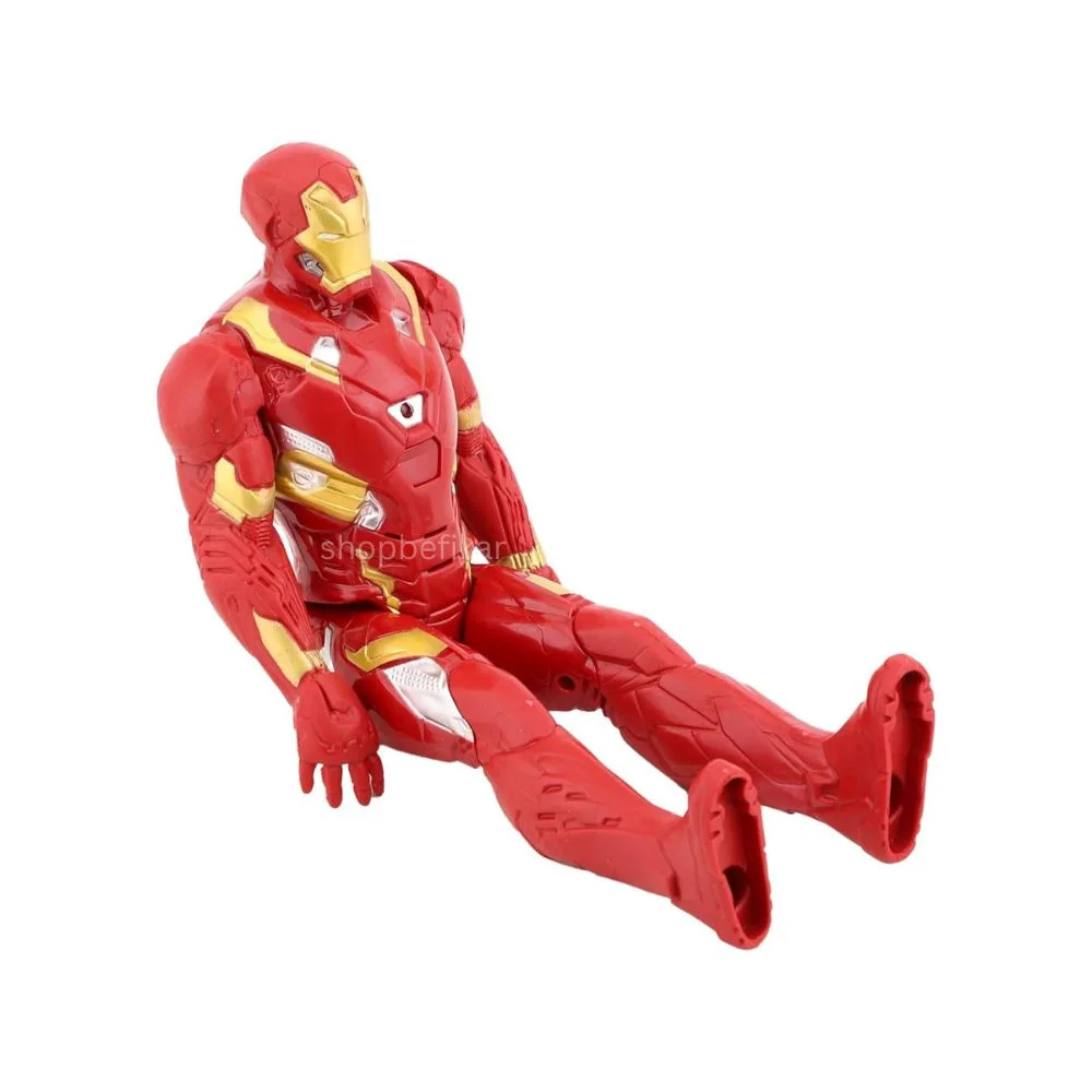 Iron Man Action Figure | 30 cm Collectible Figure with Light & Sound | Fine Detailing - Image 3