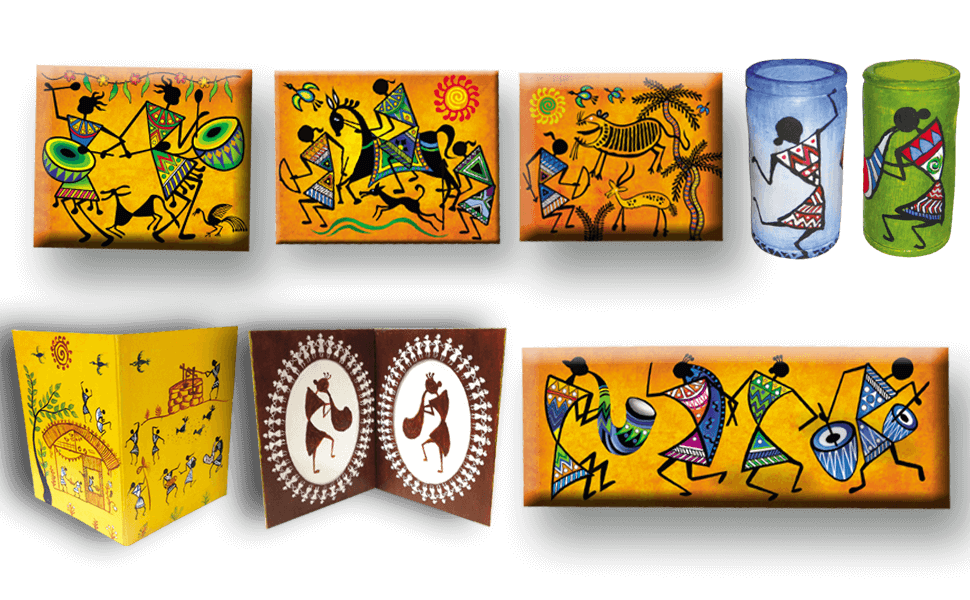 Create Beautiful Warli Art with Our Painting Kit for Kids Buy Now!