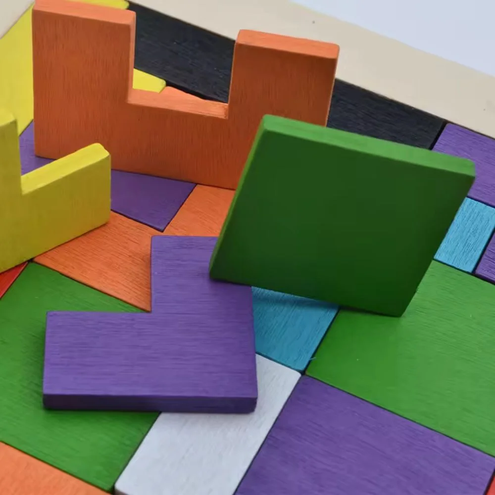 Russian Intelligence 3D Blocks Montessori Educational Toy for Kids (40 Pieces - Image 6