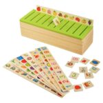 knowldge classification wooden box toy
