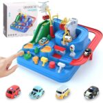 Shopbefikar Car Adventure Toy - 2-in-1 Track, Rescue Missions, and Educational Fun